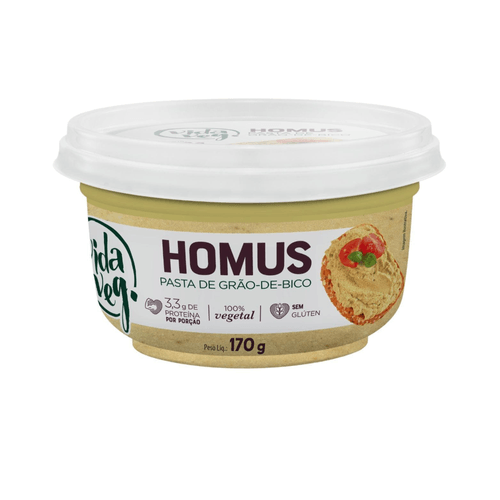 Homus Pasta de Grão-de-Bico Vida Veg 170gr