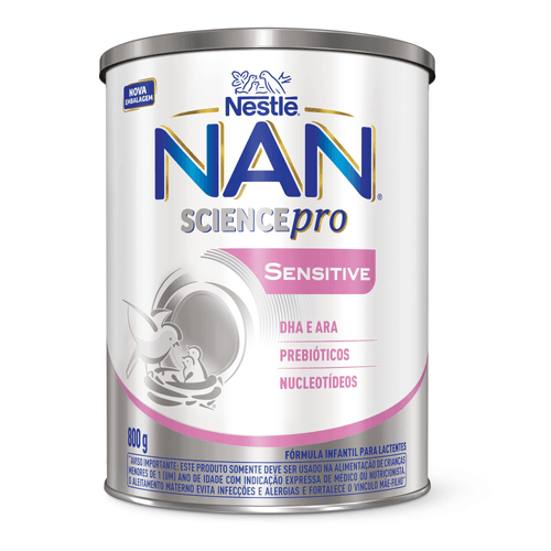 Fórmula Infantil NAN Science Pro Sensitive 800g