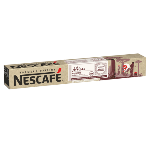 Café NESCAFE Farmer Origins AFRICAS 10 Cápsulas 55g