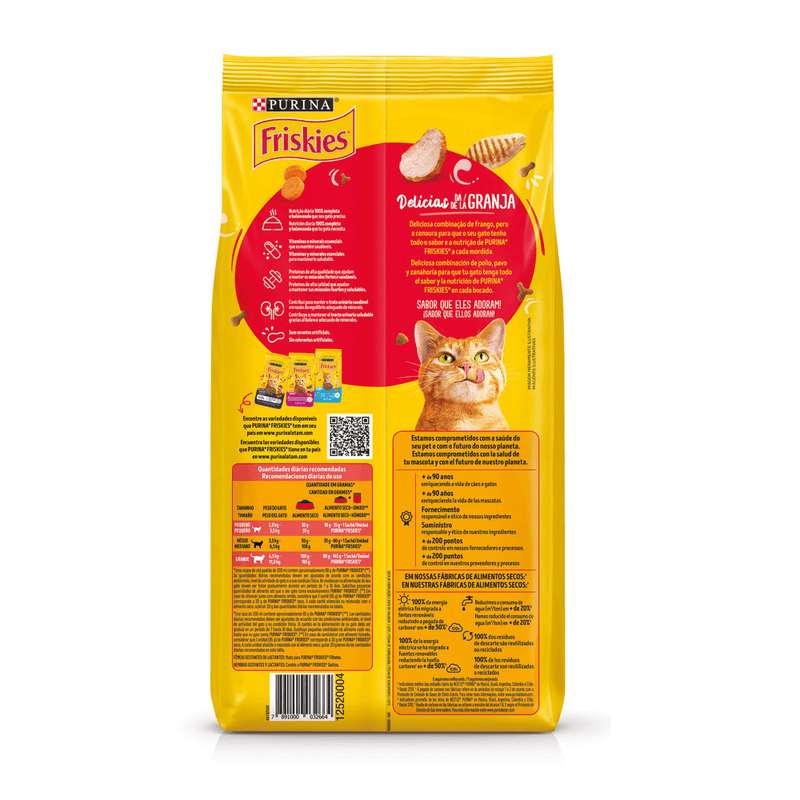 Racao-FRISKIES-gatos-adultos-frango---Delicias-da-Granja-3kg