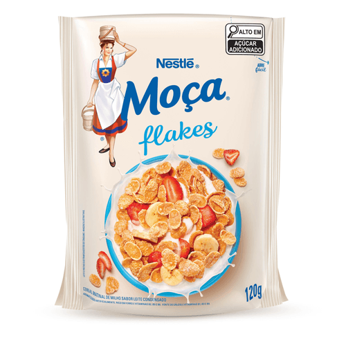 Cereal Matinal MOÇA Flakes 120g