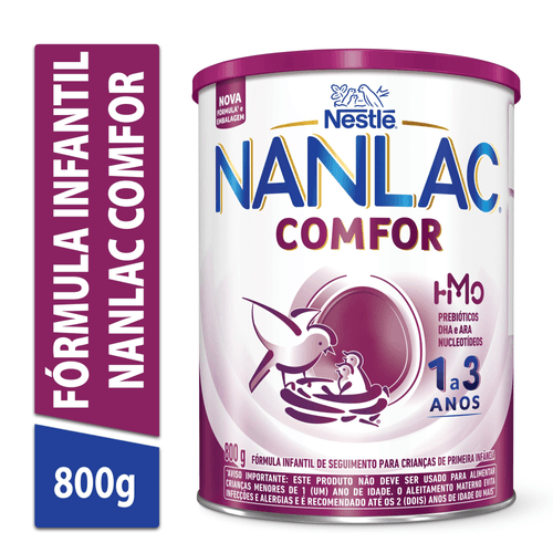 Fórmula Infantil Nanlac Comfor 800g