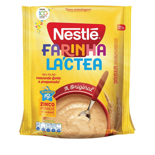 Farinha Láctea NESTLÉ Tradicional 210g