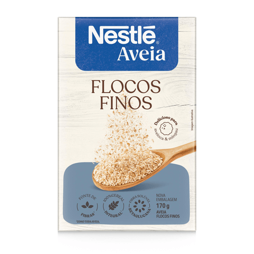 Aveia Em Flocos Finos Nestlé 28x170g