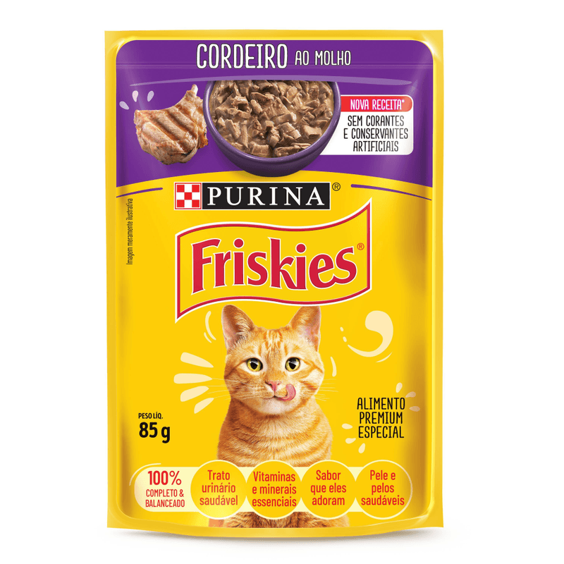 Racao-Umida-Gatos-Adultos-FRISKIES-Cordeiro-85g