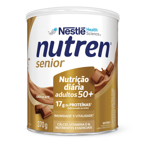 Complemento Alimentar Nutren Senior Chocolate 370g