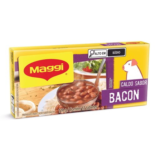 Caldo MAGGI Bacon Tablete 114g