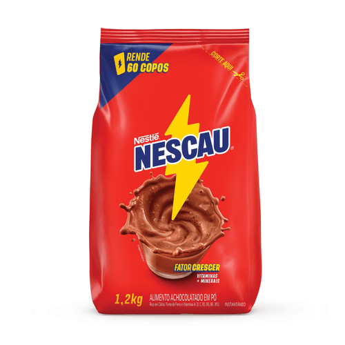 Achocolatado Em Pó Nescau Sachet 1.200kg