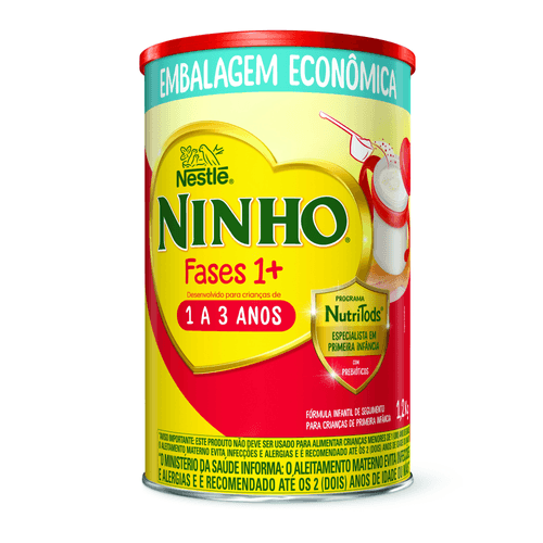 Fórmula Infantil Ninho Fases 1+ 6x1200g