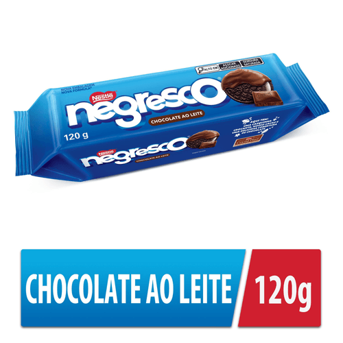 Biscoito NEGRESCO Coberto Chocolate 120g