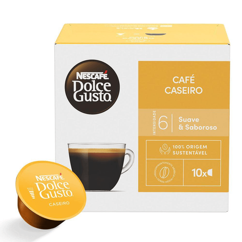 Cafe-em-Capsula-Torrado-e-Moido-Caseiro-Nescafe-Dolce-Gusto-Caixa-80g-10-Unidades-de-8g-Cada