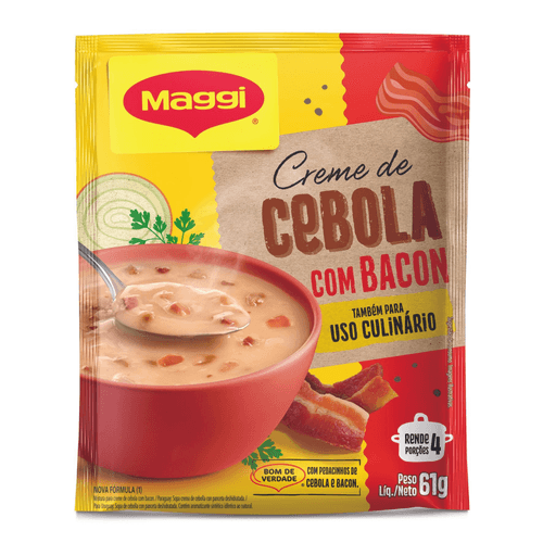 Creme de Cebola com Bacon MAGGI Sachê 61g