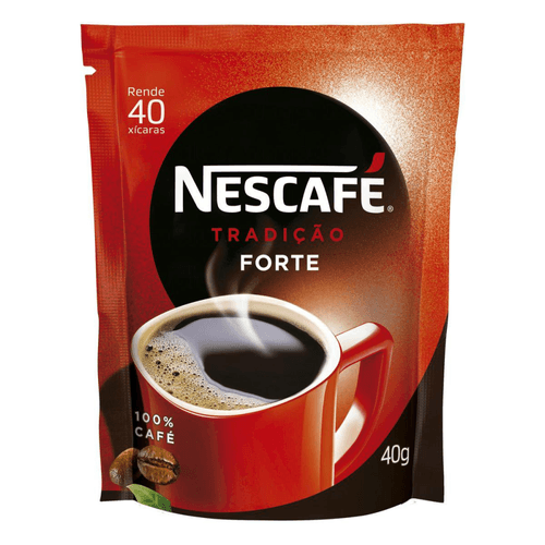 Café Solúvel Nescafé Tradição Forte Sachet 24x40g