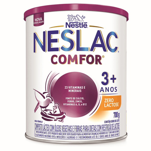 Composto Lácteo Neslac Comfor Zero Lactose 700g