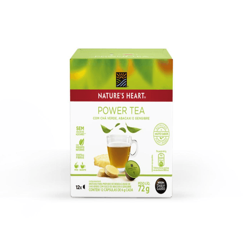 Chá NESCAFÉ DOLCE GUSTO Nature's Heart Power Tea 12 Cápsulas