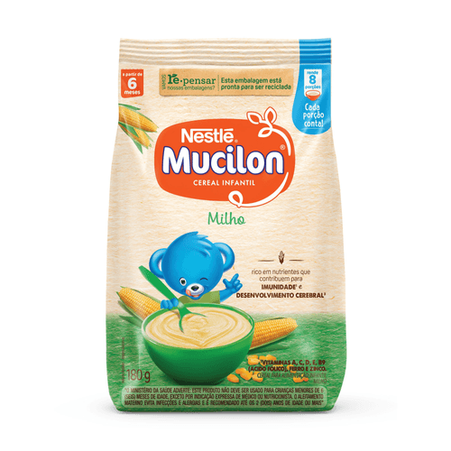 Cereal Infantil Mucilon Milho 180g