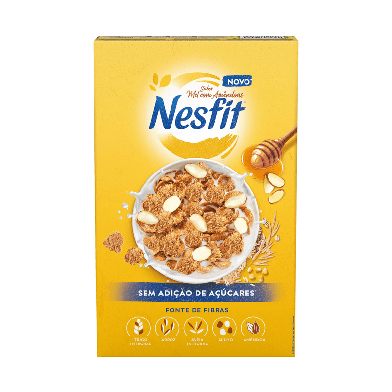 Cereal-Matinal-NESFIT-Mel-com-Amendoas-sem-Adicao-de-Acucares-220g