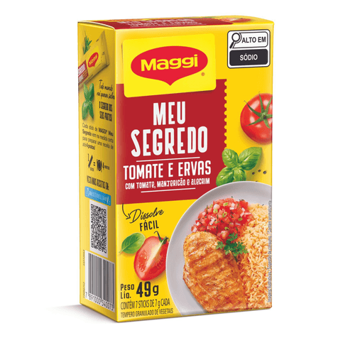 Tempero MAGGI Meu Segredo Tomate e Ervas 49g