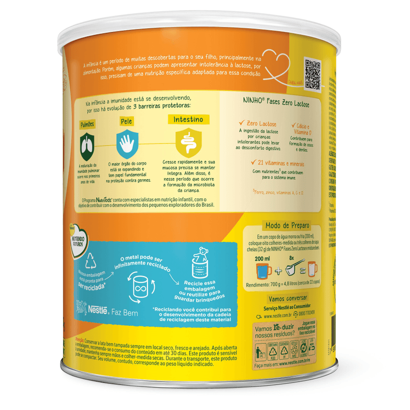 Composto-Lacteo-NINHO-Fases-Zero-Lactose-700g