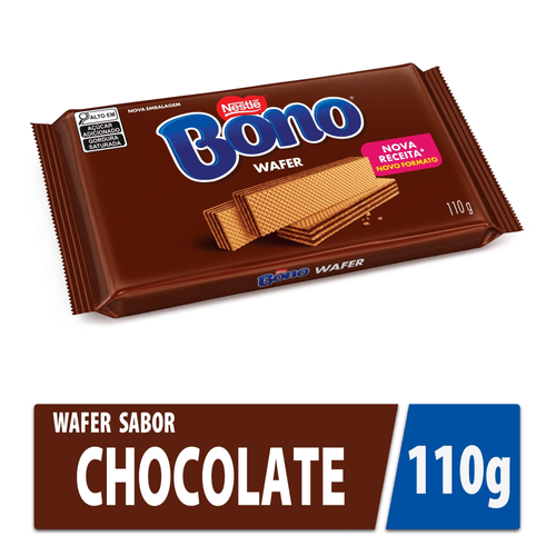 Biscoito Wafer BONO Chocolate 110g