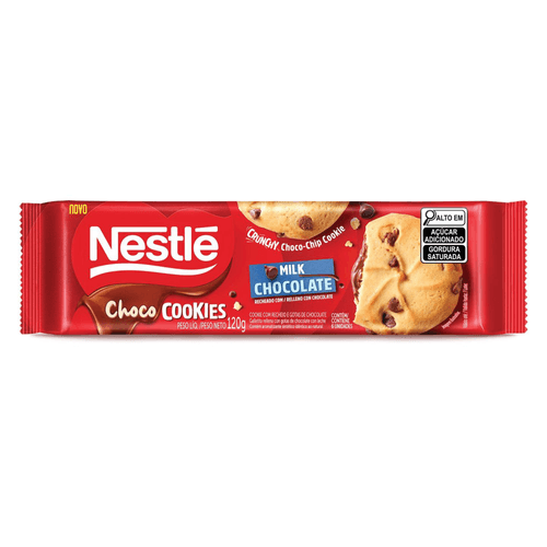 ChocoCookies NESTLÉ Recheio de Chocolate 120g