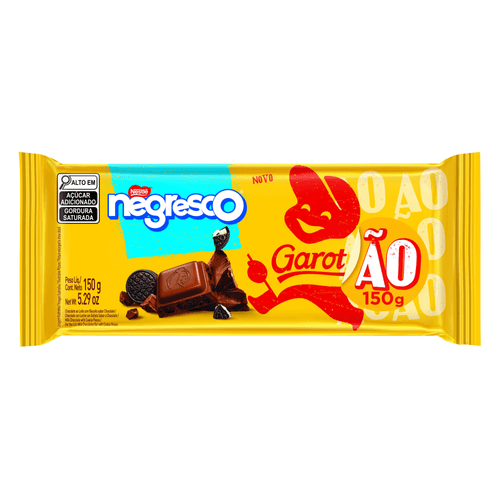 Chocolate Garotão Negresco 150g