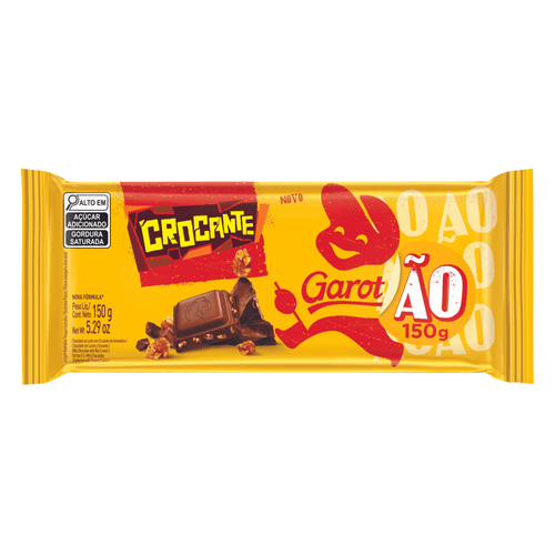 Chocolate Garotão Crocante 150g