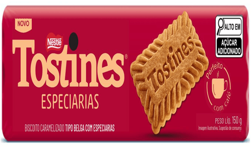 Biscoito Tostines Especiarias 150g