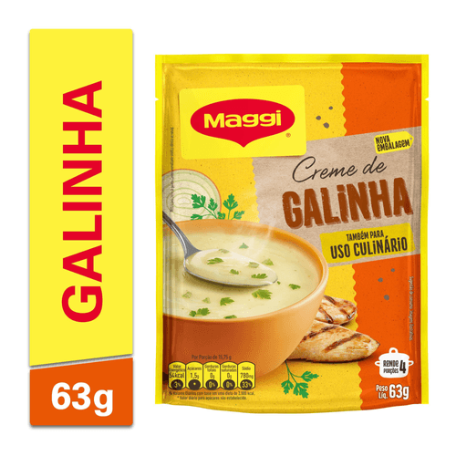 Creme de Galinha MAGGI Sachê 63g