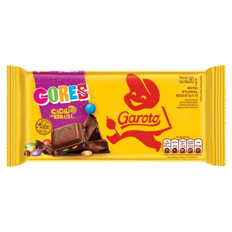 Chocolate-GAROTO-Colors-Tablete-80g