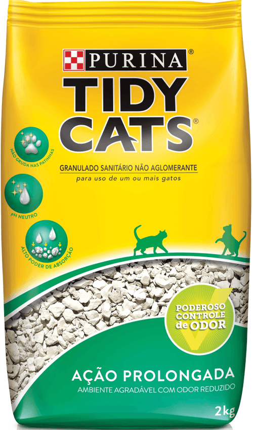 Areia Higiênica para Gatos PURINA TIDY CATS 2kg