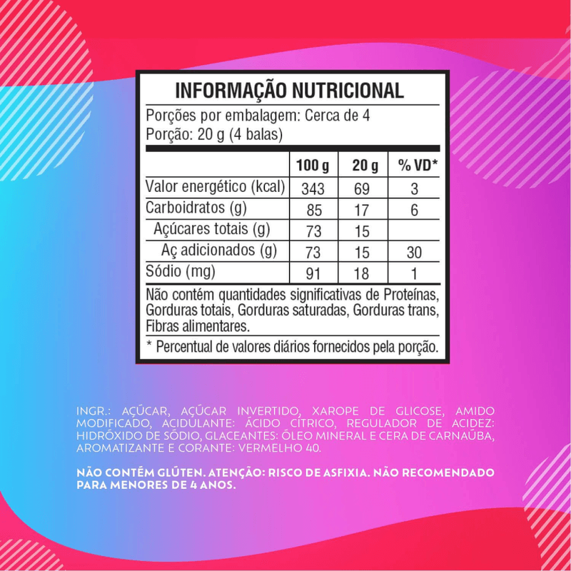 Bala-Macia-Bubbaloo-Morango-75g