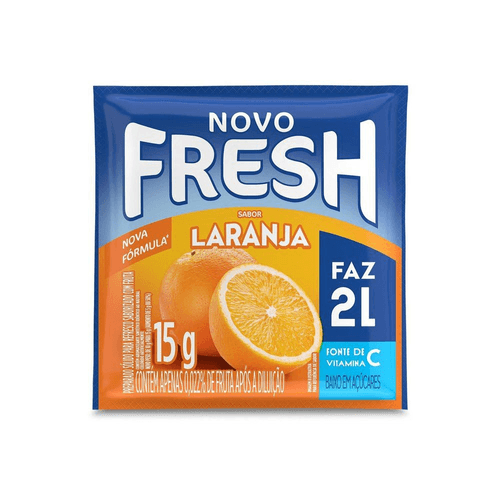 Refresco em pó Fresh Laranja 15g