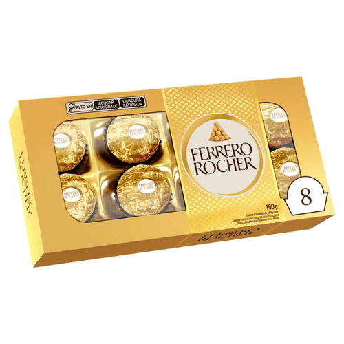 Ferrero Rocher 8 Unis 100g