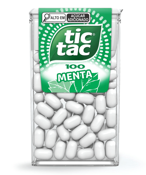 Tic Tac Pastilha Sabor Menta 49g