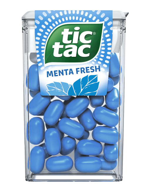 Tic Tac Pastilhas Sabor Menta Fresh 14,5g