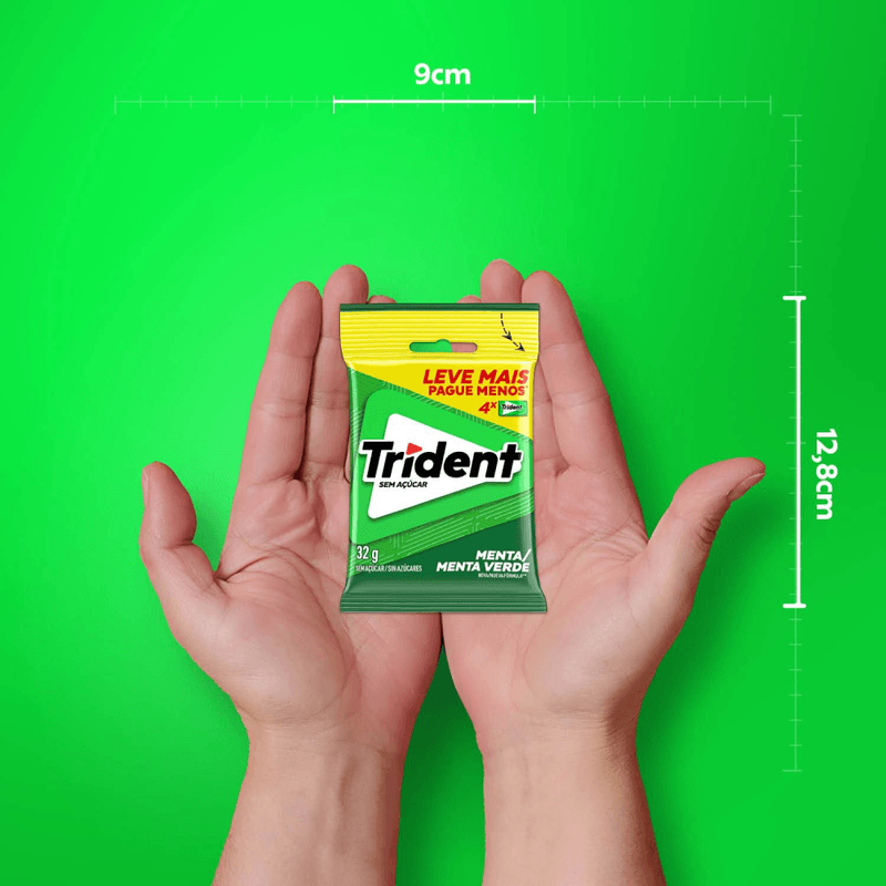 Chiclete-Trident-Menta-32g---Pacote-Com-4-embalagens