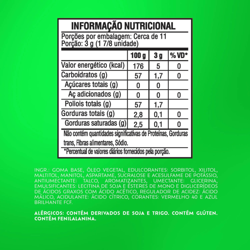 Chiclete-Trident-Morango-32g---Pacote-Com-4-embalagens