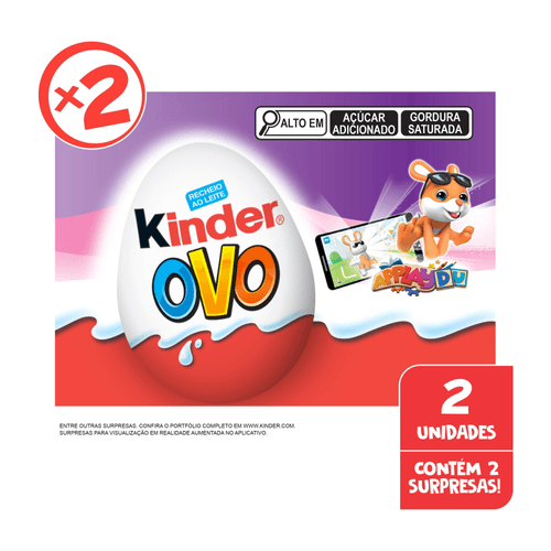 Kinder Ovo Roxo 2 unis 40g