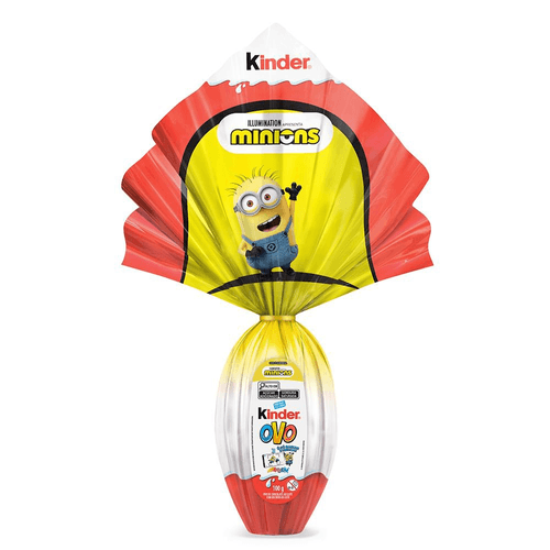 Kinder Ovo de Páscoa Minions 100g