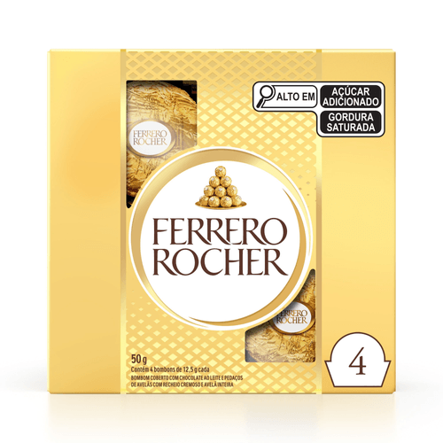 Ferrero Rocher 4 unis 50g