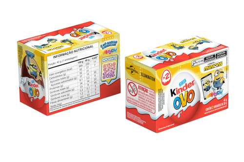Kinder Ovo Minions 2 Unis 40g