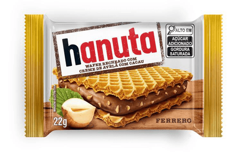 Hanuta Wafer Creme de Avelã 1 uni 22g