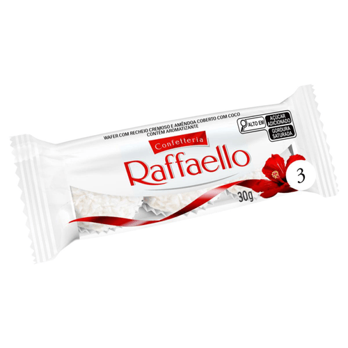 Raffaello 3 unis 30g