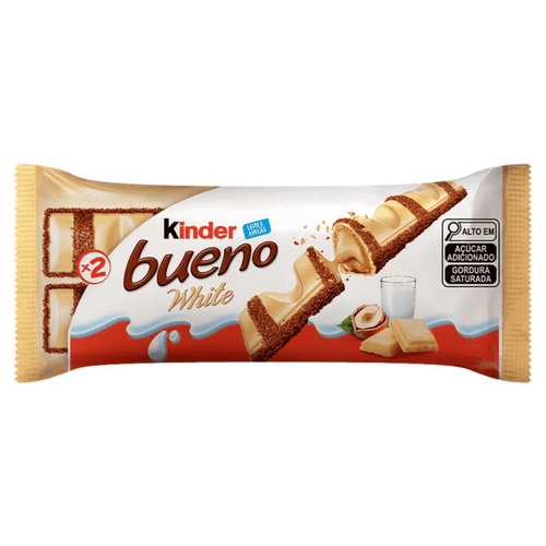 Kinder Bueno White Chocolate Branco 2 unis 39g