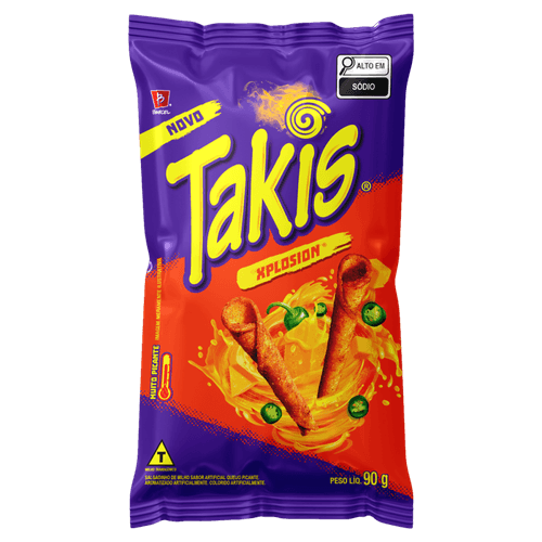 Salgadinho de Milho Bimbo Takis Xplosion  90g