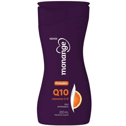 Hidratante Monange Firmador Q10 Vitamina C + E – Pele Extrasseca com Ação Desodorante 200ml