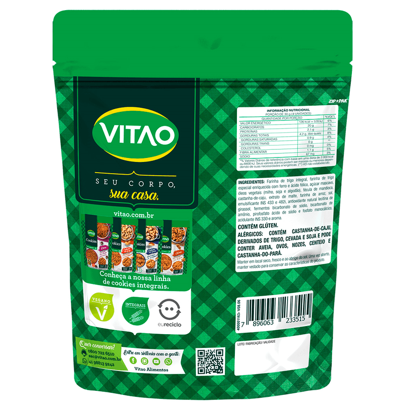 Biscoito-Cookie-Integral-Castanha-de-Caju-Vitao-Pacote-200g