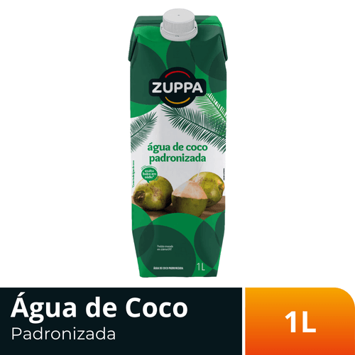 Água de Coco Padronizada Zuppa 1L