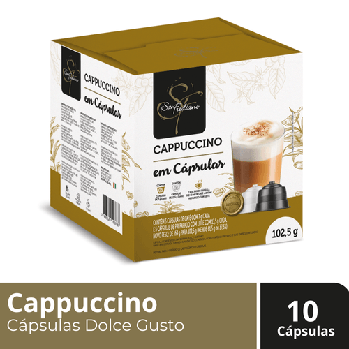 Capsula Cafe San Frediano 164g 16un Cappuccino